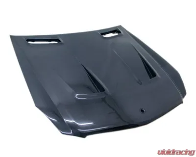 VIS Racing Carbon Fiber BLK Series Style Hood Mercedes SL 2DR 2009-2012 - 03MER2302DBLK-010C