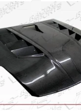 VIS Racing Carbon Fiber Sniper Style Hood Nissan 350Z 2DR 2003-2006                                     - 03NS3502DSNI-010C - Image 3