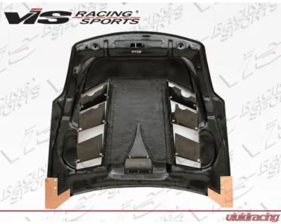 VIS Racing Carbon Fiber Sniper Style Hood Nissan 350Z 2DR 2003-2006 - 03NS3502DSNI-010C