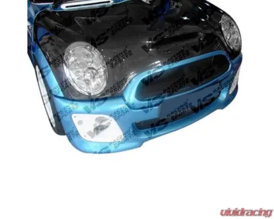 VIS Racing Carbon Fiber OEM Style Hood Mini Cooper S Convertible 2005-2008 - 05BMMCSCVOE-010C