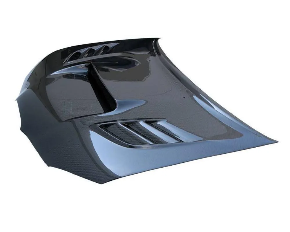 VIS Racing Carbon Fiber VS2 Style Hood Subaru WRX 4DR 2006-2007 - 06SBWRX4DVS2-010C