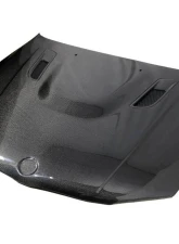 VIS Racing Carbon Fiber A Spec Style Hood BMW 1-Series (E82) 2DR 2008-2012                                     - 08BME822DASC-010C - Image 2