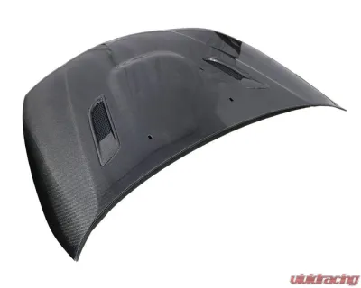 VIS Racing Carbon Fiber A Spec Style Hood BMW 1-Series (E82) 2DR 2008-2012 - 08BME822DASC-010C