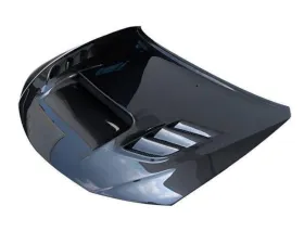 VIS Racing Carbon Fiber VS2 Style Hood Subaru WRX Hatchback | 4DR 2008-2014