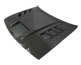 VIS Racing Carbon Fiber Terminator Style Hood Dodge Challenger 2DR 2008-2022