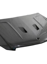 VIS Racing Carbon Fiber Black Series Style Hood Mercedes C 63 2012-2015                                     - 12MEC632DBK-010C - Image 4