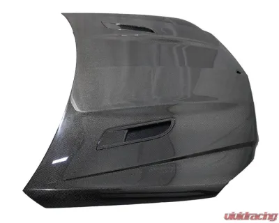 VIS Racing Carbon Fiber A Spec Style Hood Mercedes C-Class 2012-2014 - 12MEW2044DASC-010C