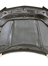 VIS Racing Carbon Fiber A Spec Style Hood Mercedes C-Class 2012-2014                                     - 12MEW2044DASC-010C - Image 5