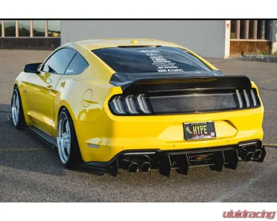 VIS Racing Carbon Fiber Demon Style Trunk Ford Mustang 2DR 2015-2023 - 15FDMUS2DDEM-020C
