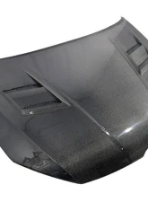 VIS Racing Carbon Fiber AS Style Hood Volkswagen Golf 7 2015-2021                                     - 15VWGOF2DASC-010C - Image 4
