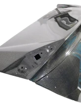 VIS Racing Carbon Fiber Oem Style Trunk Honda Civic 4DR 2016-2021                                     - 16HDCVC4DOE-020C - Image 2
