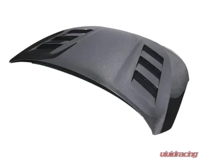 VIS Racing Carbon Fiber AMS Style Hood Hyundai Veloster 2DR 2019-2021 - 19HYVEL2DAMS-010C