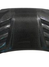 VIS Racing Carbon Fiber AMS Style Hood Hyundai Veloster 2DR 2019-2021                                     - 19HYVEL2DAMS-010C - Image 3