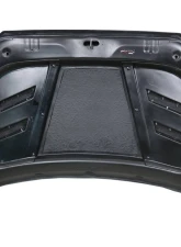 VIS Racing Carbon Fiber AMS Style Hood Hyundai Veloster 2DR 2019-2021                                     - 19HYVEL2DAMS-010C - Image 4