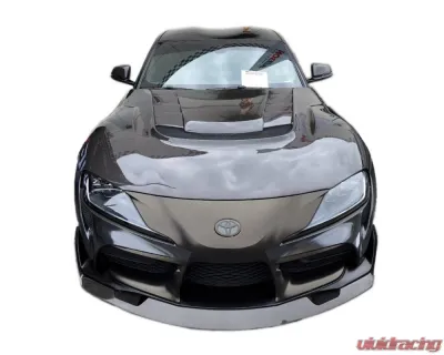 VIS Racing Carbon Fiber VRS Style Hood Toyota Supra GR 2020-2023 - 20TYSUP2DVRS-010C
