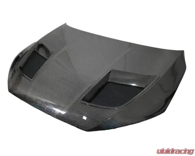 VIS Racing Carbon Fiber AS Style Hood Audi A3 4DR 2022-2023 - 22AUA34DAS-010C