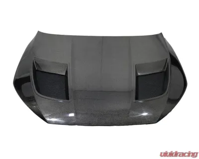 VIS Racing Carbon Fiber AS Style Hood Audi A3 4DR 2022-2023 - 22AUA34DAS-010C