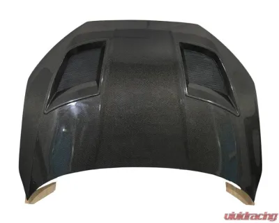 VIS Racing Carbon Fiber AS Style Hood Audi A3 4DR 2022-2023 - 22AUA34DAS-010C