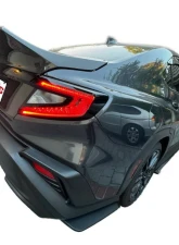 VIS Racing Carbon Fiber SS Style Trunk Subaru WRX 4DR 2022-2024                                     - 22SBWRX4DSS-020C - Image 7