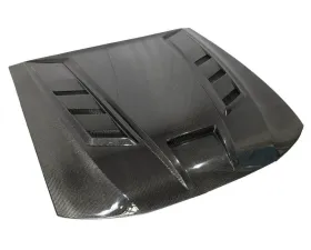 VIS Racing Carbon Fiber Terminator Style Hood Ford Mustang 1999-2004