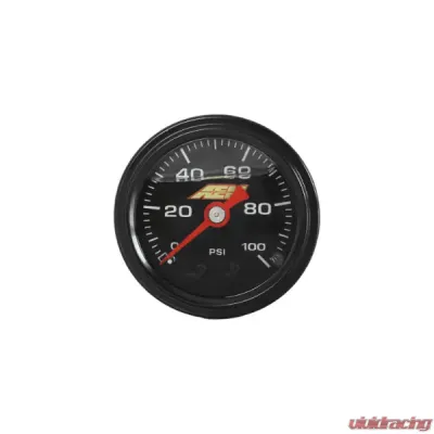 AEM Electronics 1/8th NPT 0-100 PSI Liquid-Filled Pressure Gauge - 30-2135-100