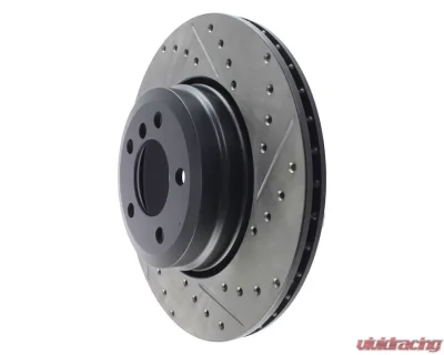 StopTech Sport Drilled | Slotted Brake Rotor Rear Set BMW 750i | 760i | 760Li 2005-2008 CLEARANCE - 127.34086L-R-Set