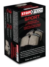 StopTech Sport Front Brake Pads with Shims for Mazda RX-7 1986-1995                                     - 309.0331 - Image 5