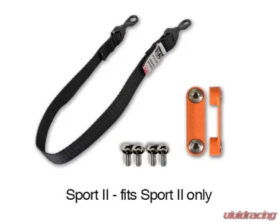 HANS M61 Single End Fitting Tether Pair Fits Sport II - TK14513