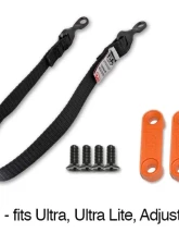 HANS M61 Single End Fitting Tether Pair Fits Ultra, Ultra Lite, Adjustable, Pro                                     - TK14514 - Image 2