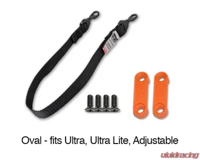HANS M61 Single End Fitting Tether Pair Fits Ultra, Ultra Lite, Adjustable, Pro - TK14514