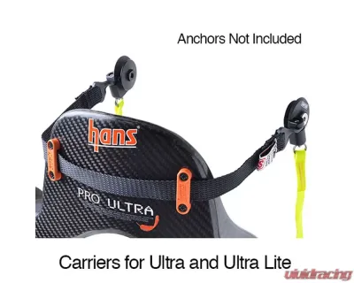 HANS M61 Single End Fitting Tether Pair Fits Ultra, Ultra Lite, Adjustable, Pro - TK14514