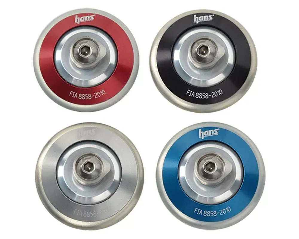 HANS Post Collar Anchor Red SA Helmet - AK113212R