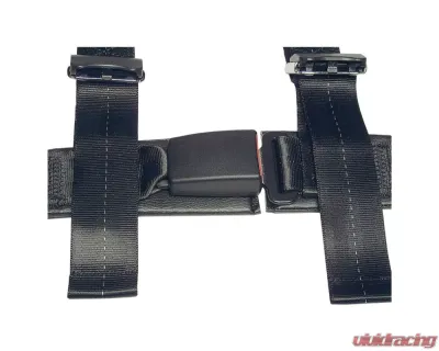 Schroth Racing Black Left Rallye 3 ASM Harness - SR 14100