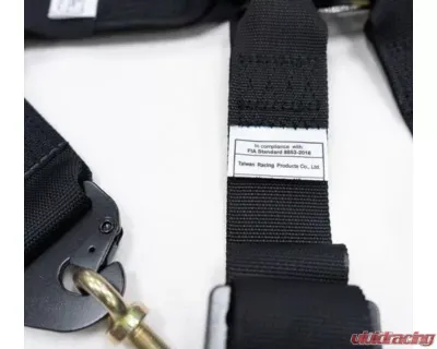 Schroth Driver Side 6-Point Carbon Seats Seat Belt Black Porsche 991 GT3 | 981 GT4 | 918 2013-2016 - SR 94710US-0-30