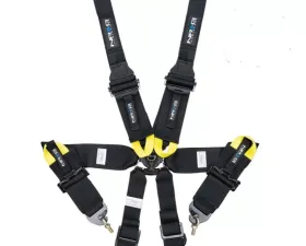 Schroth Driver Side 6-Point Carbon Seats Seat Belt Black Porsche 991 GT3 | 981 GT4 | 918 2013-2016