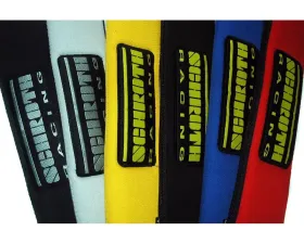 Schroth 2in Tuning Harness Pads w/ Black/Yellow Schroth Racing Patch