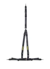 Schroth Left Rallye 3 ASM w/ Black & Yellow Schroth Patch                                     - SR 14102 - Image 4