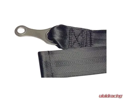 Schroth Left Rallye 3 ASM w/ Black & Yellow Schroth Patch - SR 14102
