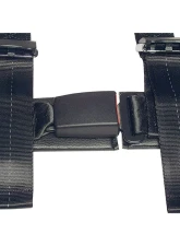 Schroth Left Rallye 3 ASM w/ Black & Yellow Schroth Patch                                     - SR 14102 - Image 3