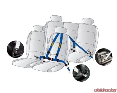 Schroth Left QuickFit w/ Schroth Racing Patch Mini Cooper  | S R56 - SR 16152-56