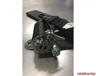 Schroth HNR Optimized 2in Shoulders LatchLink 3in Lap 5-Point  Sub Lap Ratchet Left Pull Up Right Side - SR 71550H-R