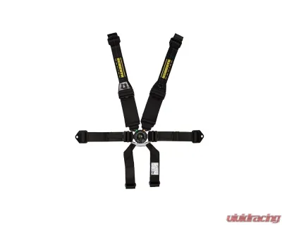 Schroth Black 16.5 Profi II 8-Point Left Side Pull Down - SR 91541-8