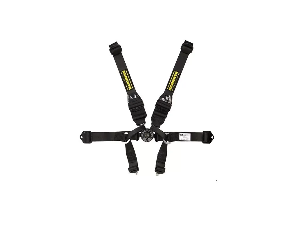 Schroth Black 16.5 Formula II 6-Point Right Side Pull Up - SR 91555-6PU