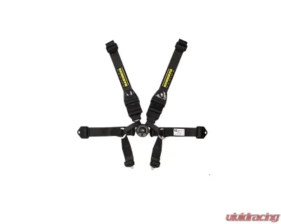 Schroth Black 16.5 Formula II 8-Point Right Side Pull Up - SR 91555-8PU