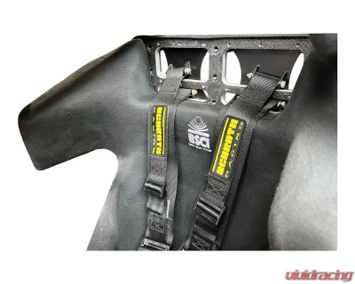 Schroth Black 16.5 Formula II 8-Point Right Side Pull Up - SR 91555-8PU