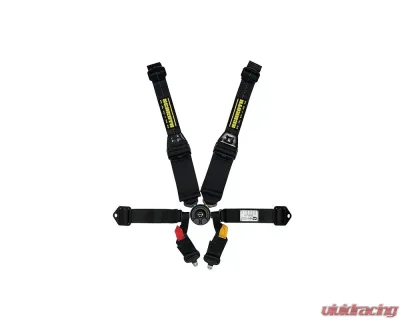 Schroth Black 16.5 Hybrid II 6-Point No Adjuster - SR 91157NC