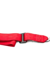 Schroth 1/2" Bolt-In Red 9" Tow Strap                                     - SR 90372 - Image 2