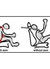 Scroth Left Red Profi II ASM FE Pull-Up Bolt-In Belt                                     - SR 91320-2 - Image 3