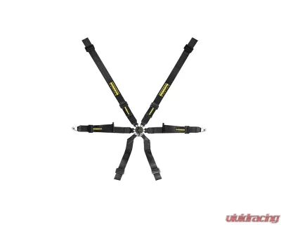 Schroth Black 2x2 XLT Pull-Up Belt - SR 94581-0