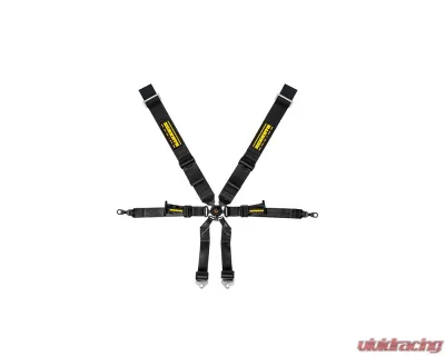 Schroth Black Profi 3x2 Pull-Down Belt Porsche GT3 2002+ - SR 94690-0